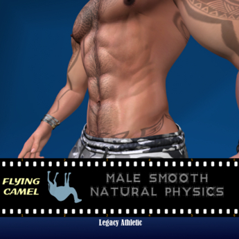 Second Life Marketplace - MALE SMOOTH NATURAL PHYSICS - Legacy male/Athl.